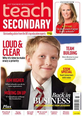 Teach Secondary issue V.10 No.3