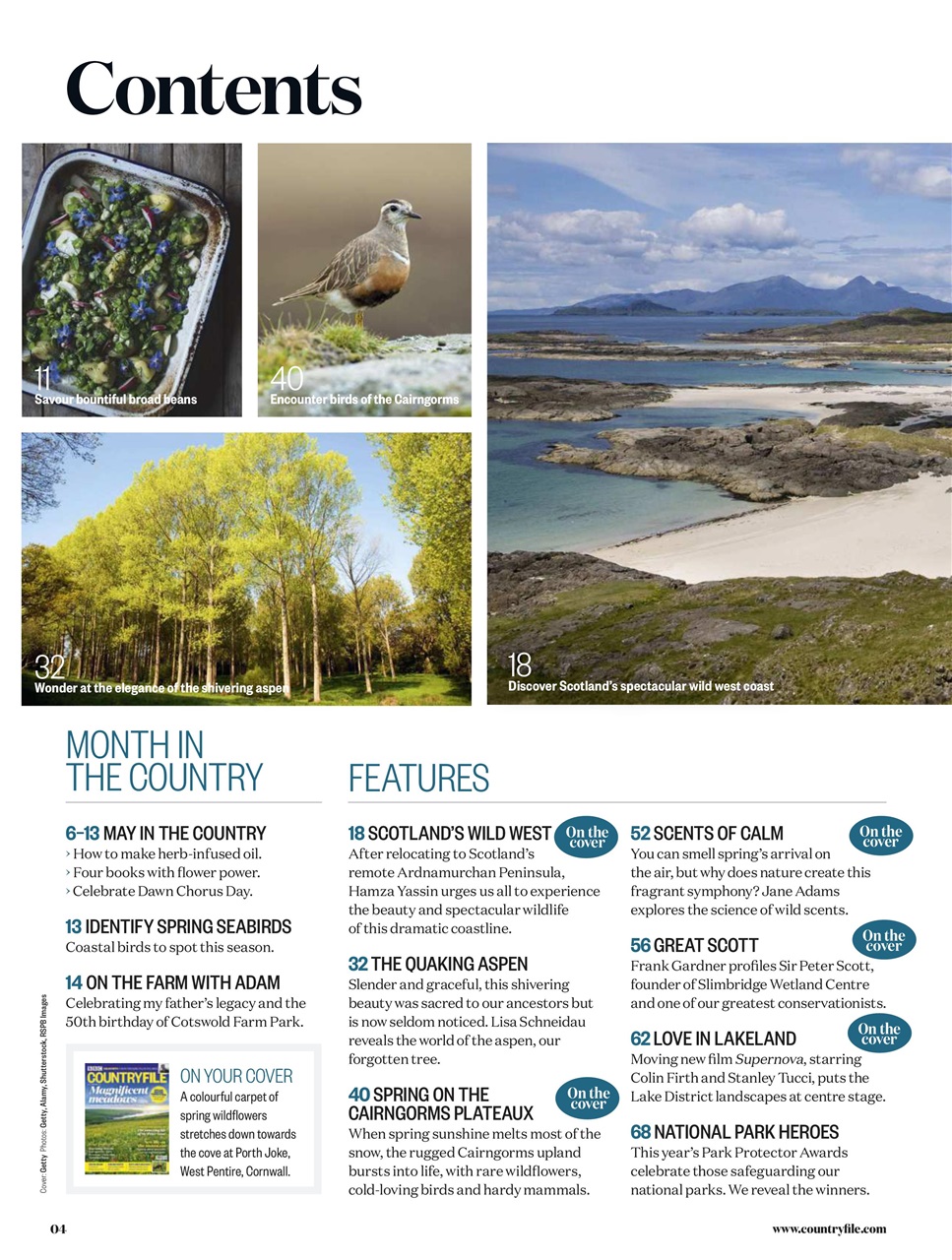 BBC Countryfile Magazine Preview Pages