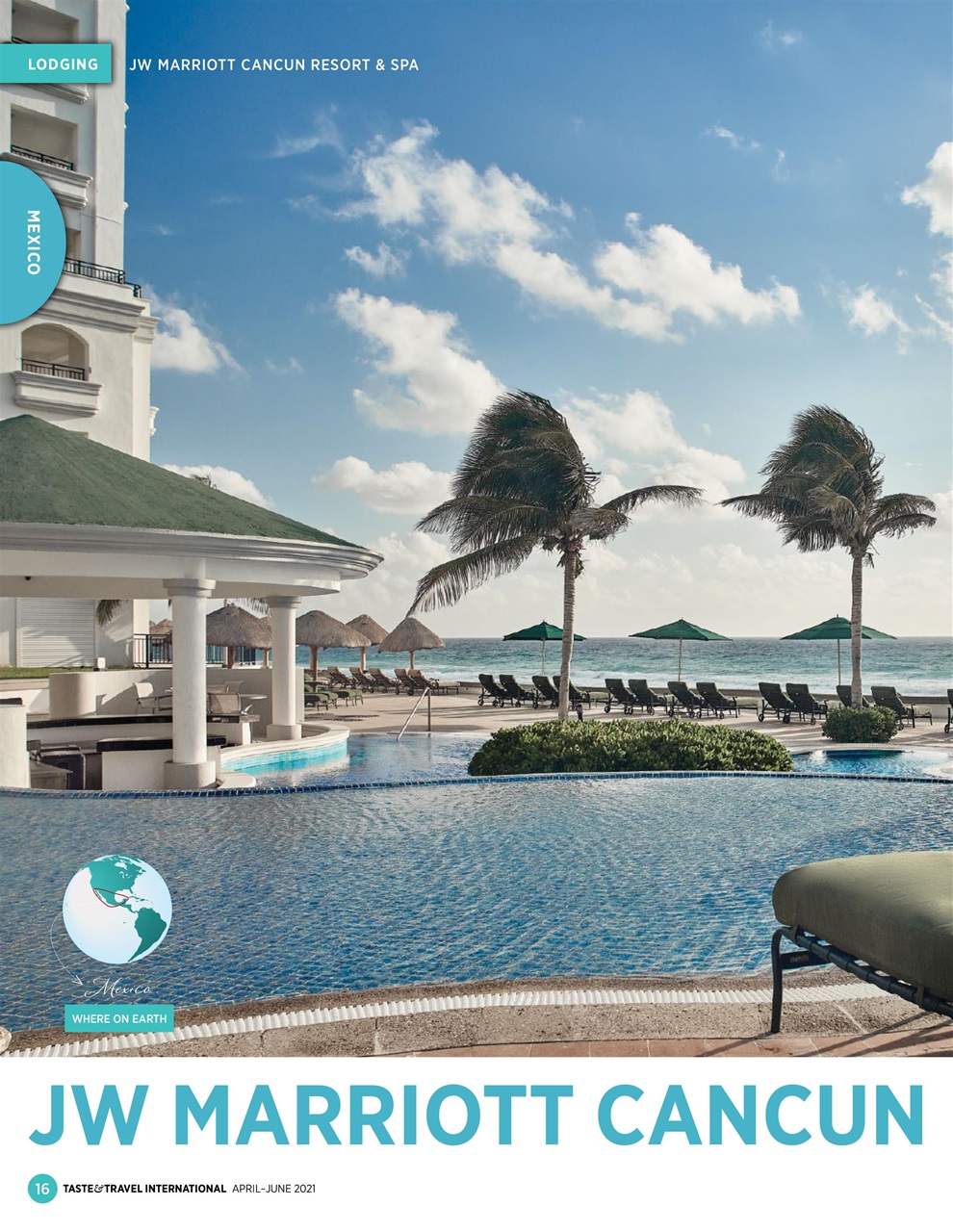 Taste & Travel International Preview Pages