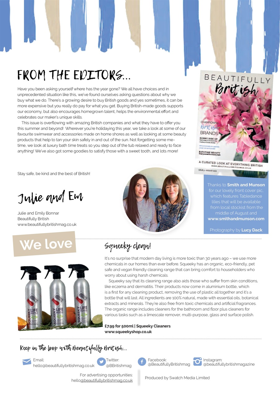 Beautifully British Preview Pages