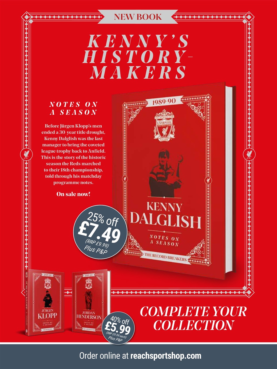 Liverpool FC Programmes Preview Pages
