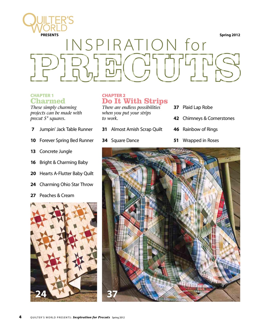 Quilter's World Preview Pages