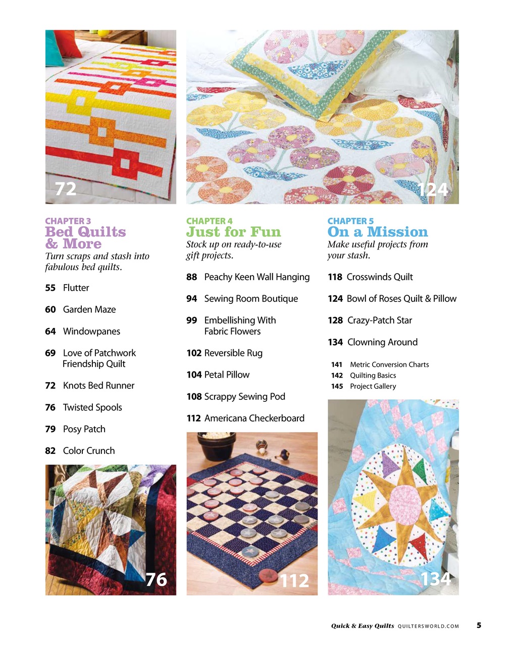 Quilter's World Preview Pages