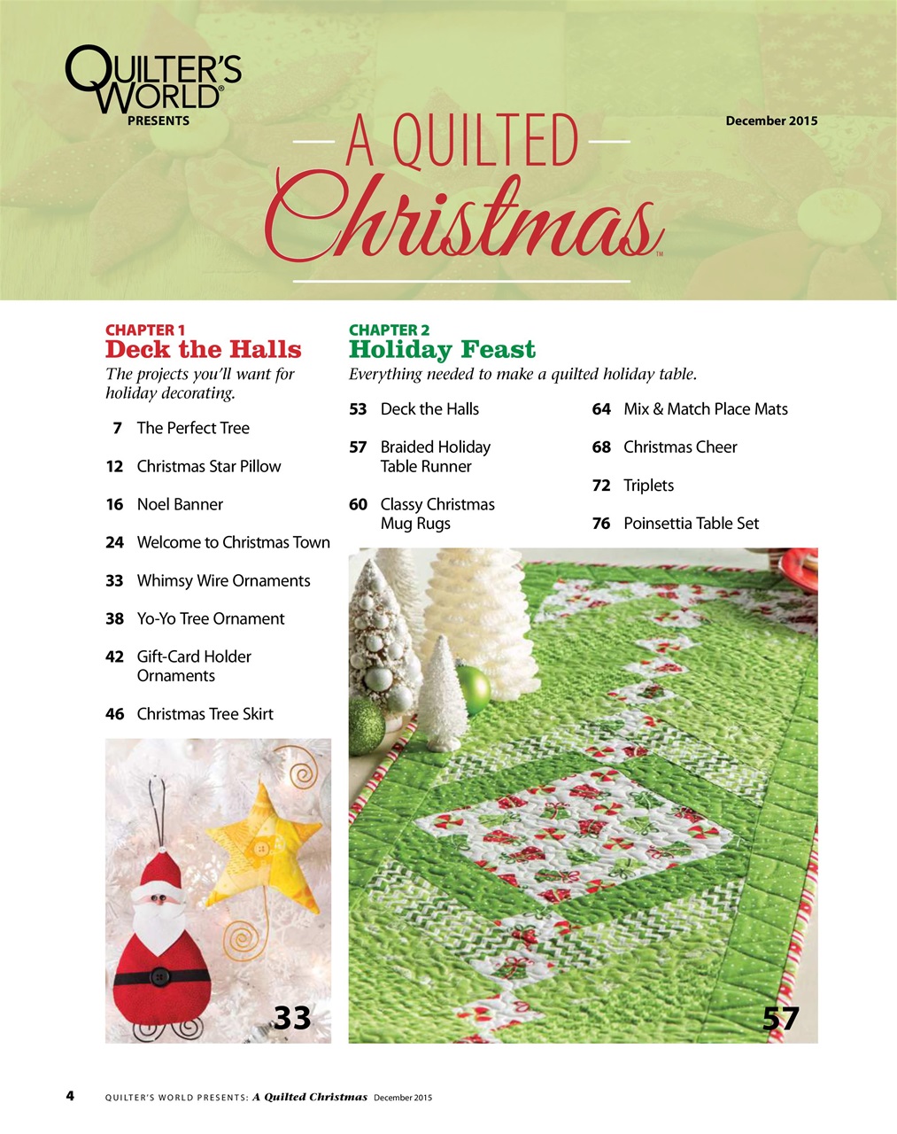 Quilter's World Preview Pages