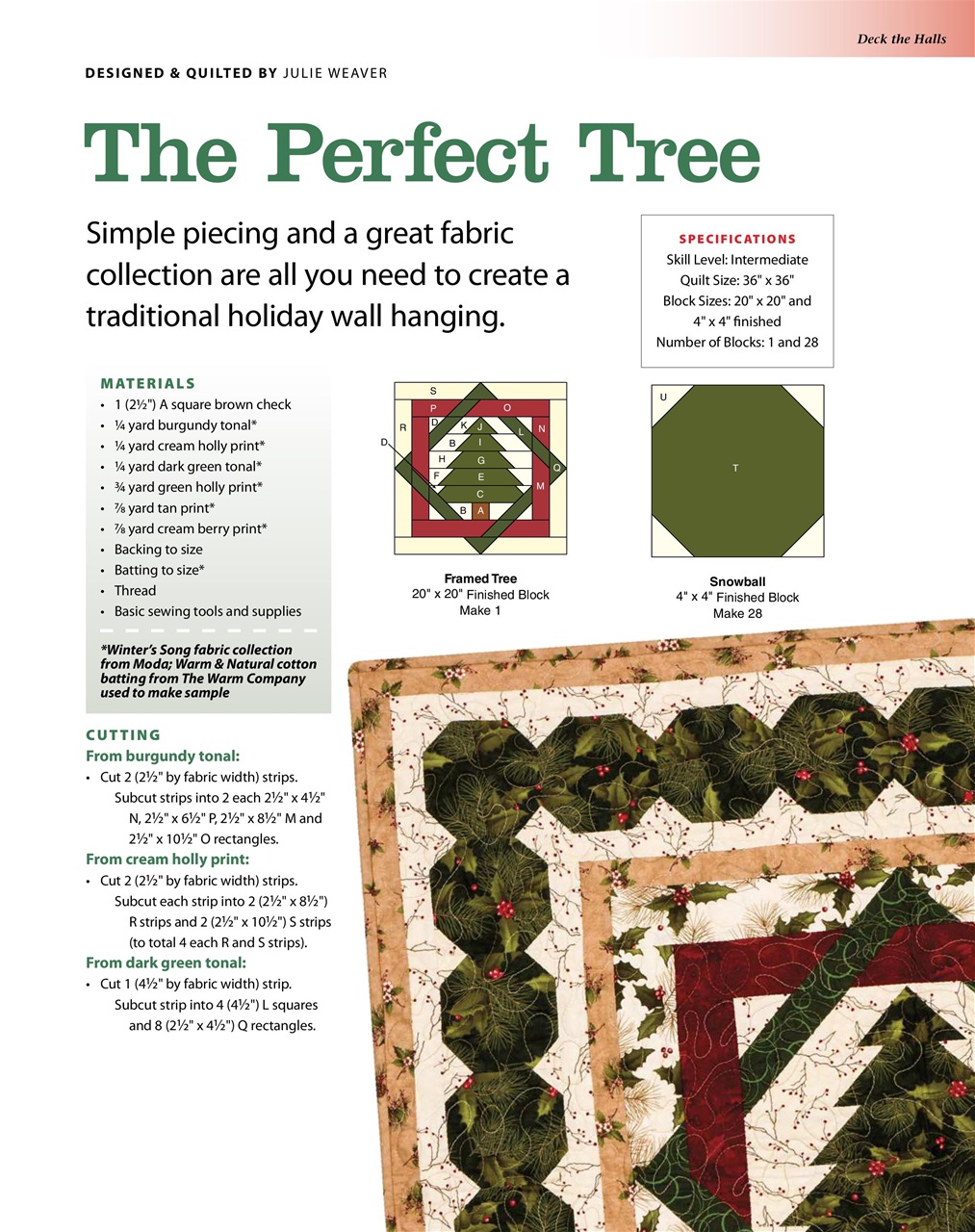 Quilter's World Preview Pages