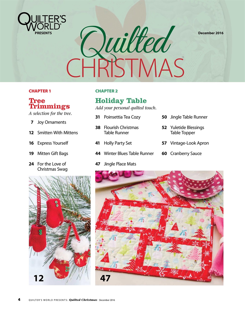Quilter's World Preview Pages