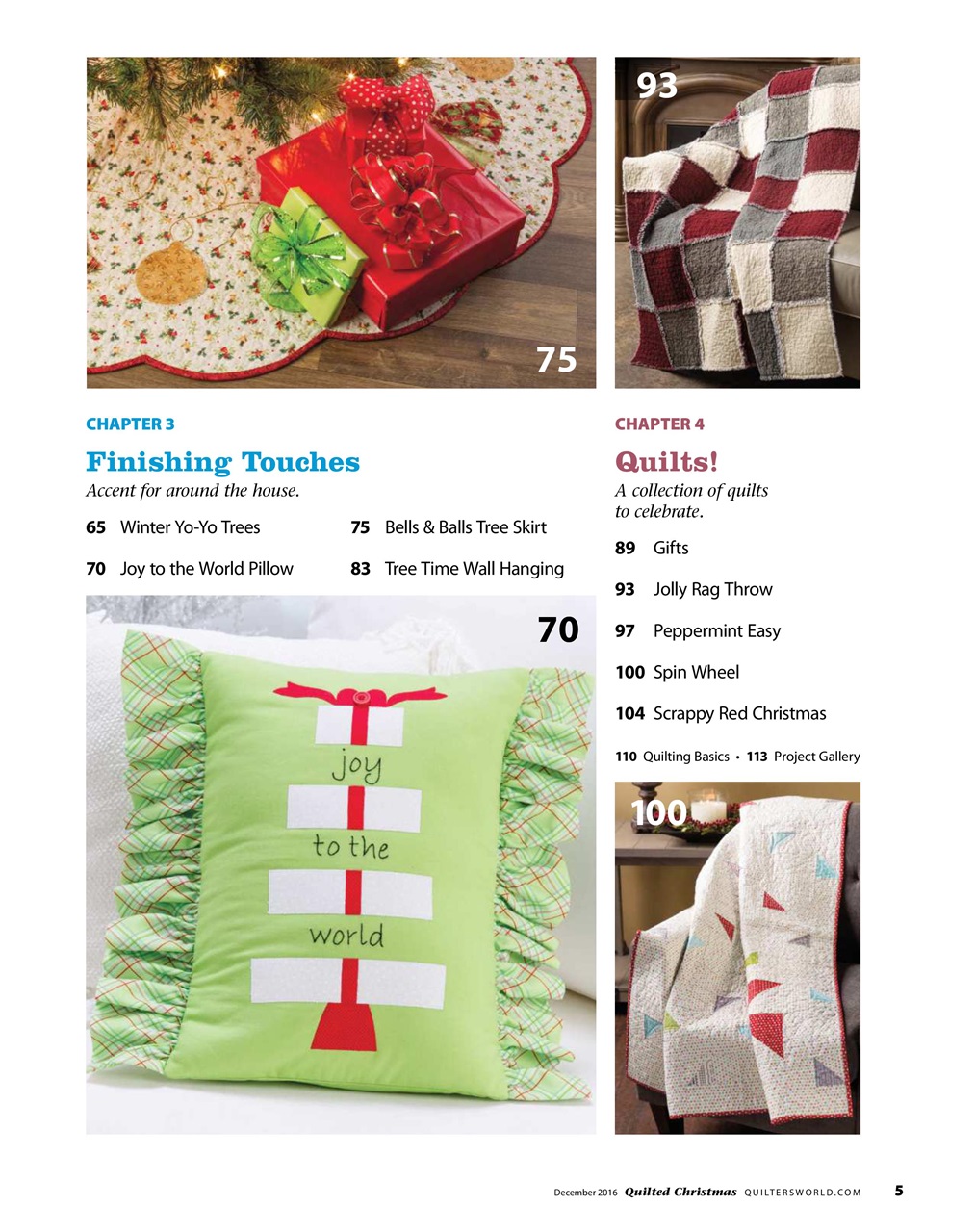 Quilter's World Preview Pages