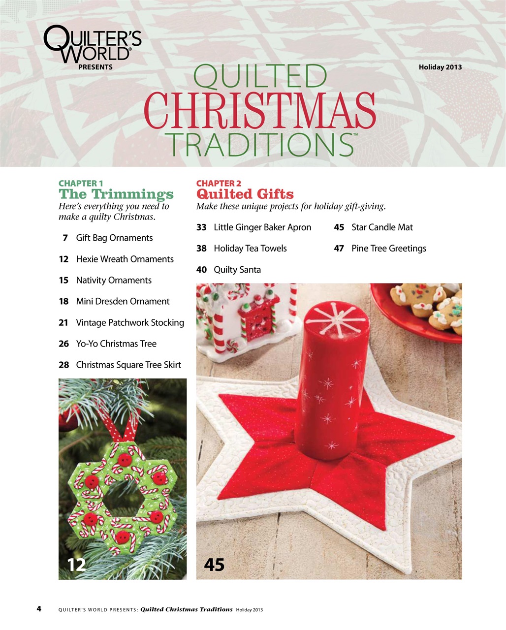 Quilter's World Preview Pages