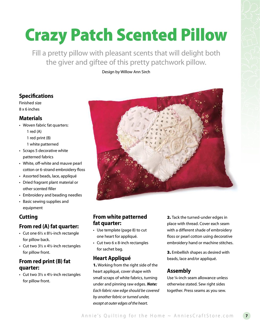 Quilter's World Preview Pages