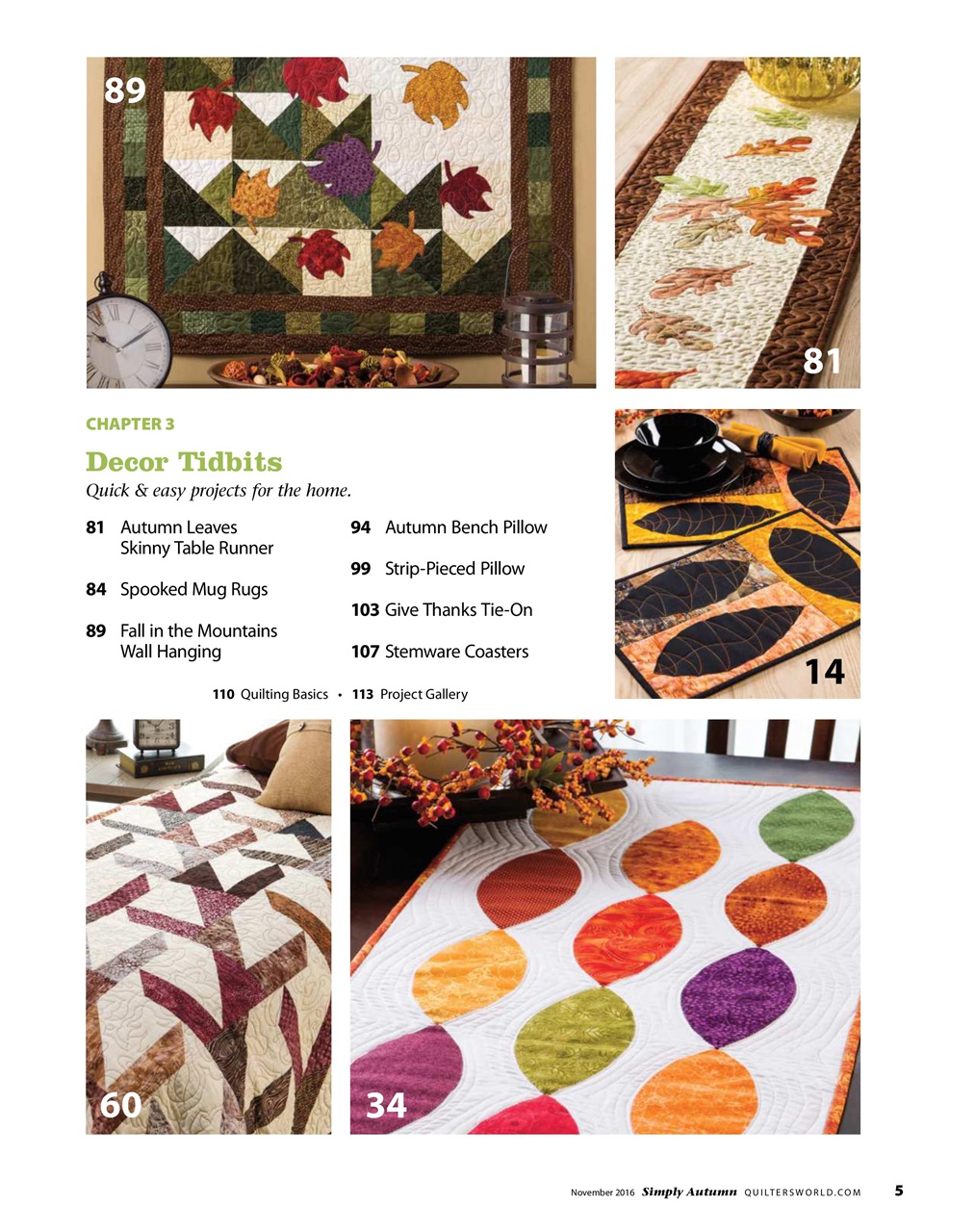 Quilter's World Preview Pages