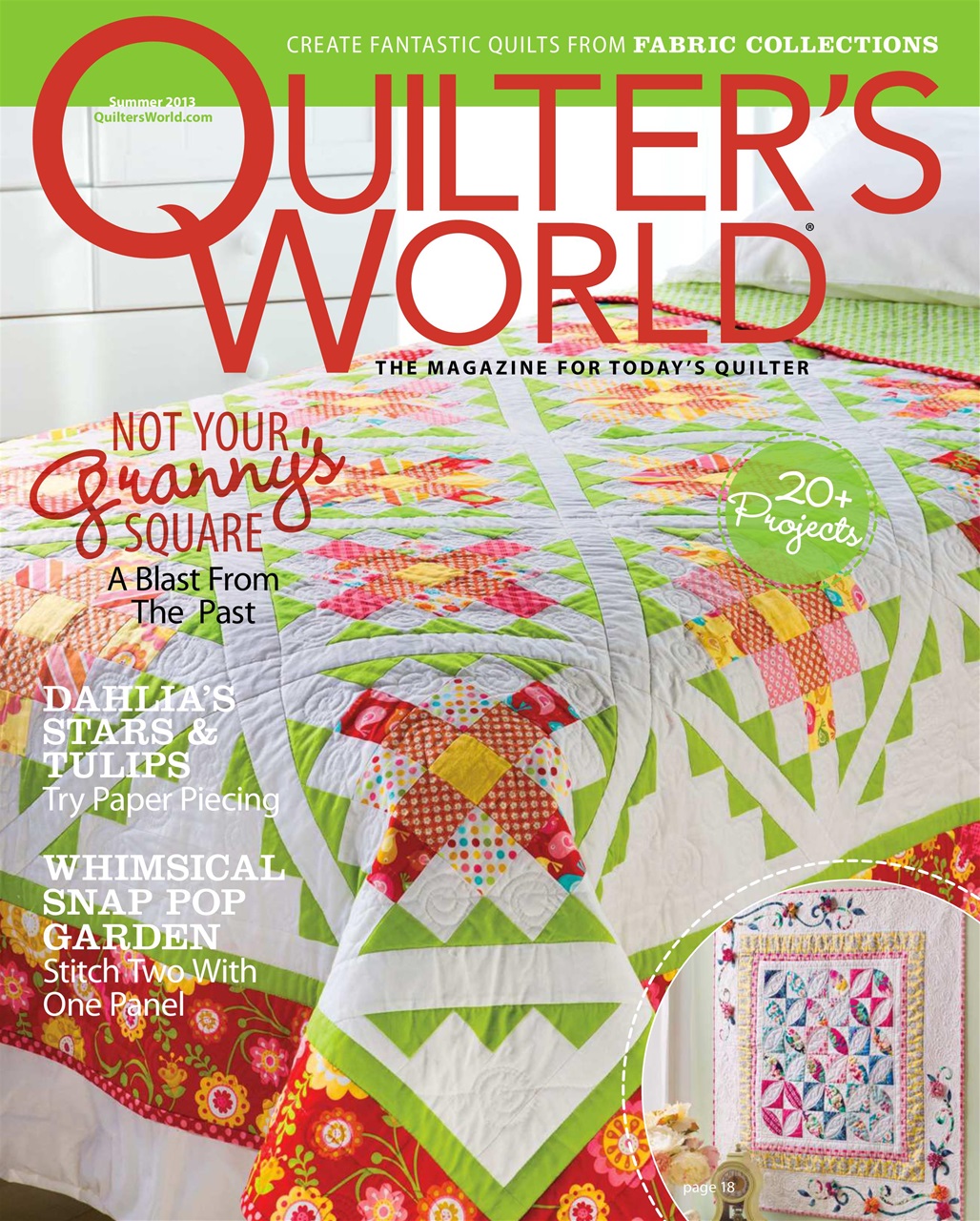 Quilter's World Preview Pages