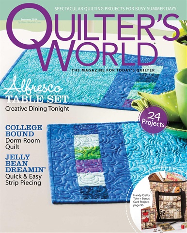 Quilter's World issue Summer 2014