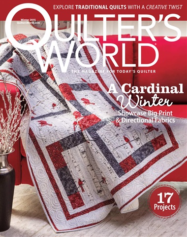 Quilter's World issue Winter 2015