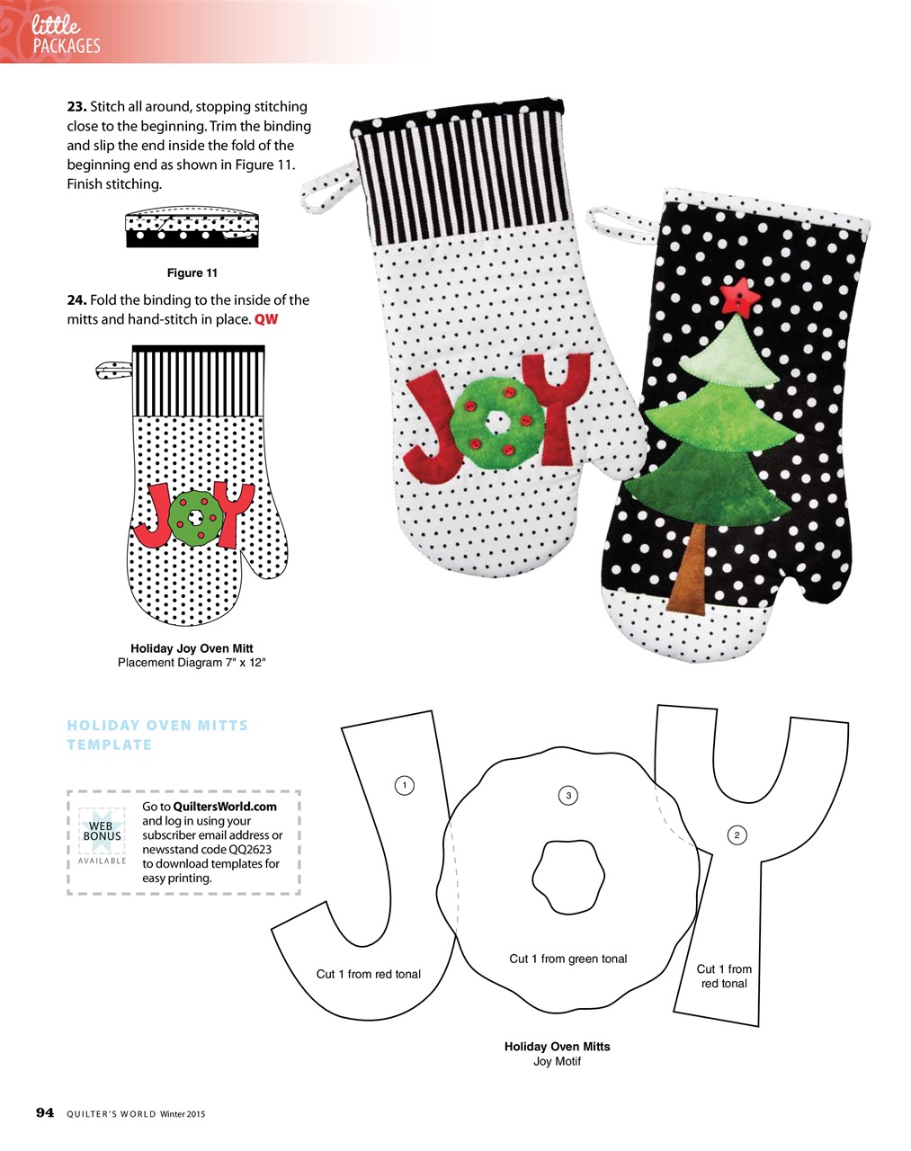 Quilter's World Preview Pages