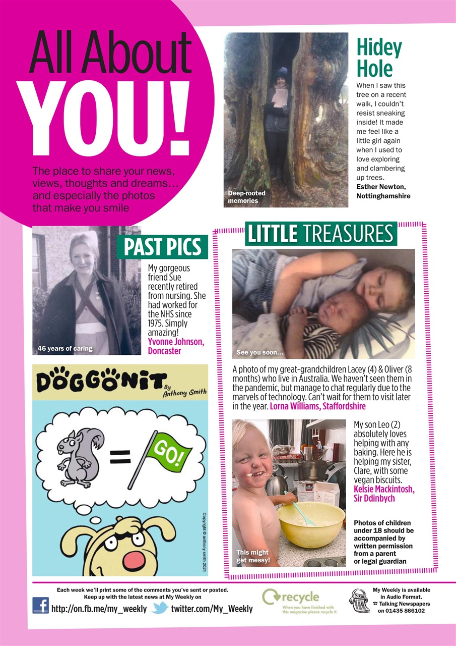 My Weekly Preview Pages