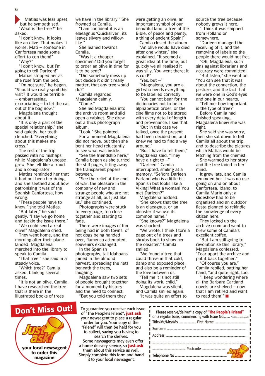 The People’s Friend Preview Pages