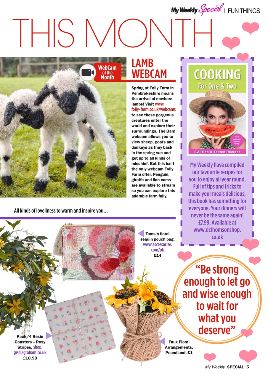 My Weekly Special Preview Pages