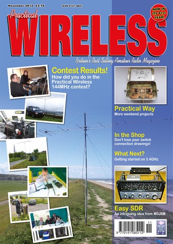 Practical Wireless issue November 2012