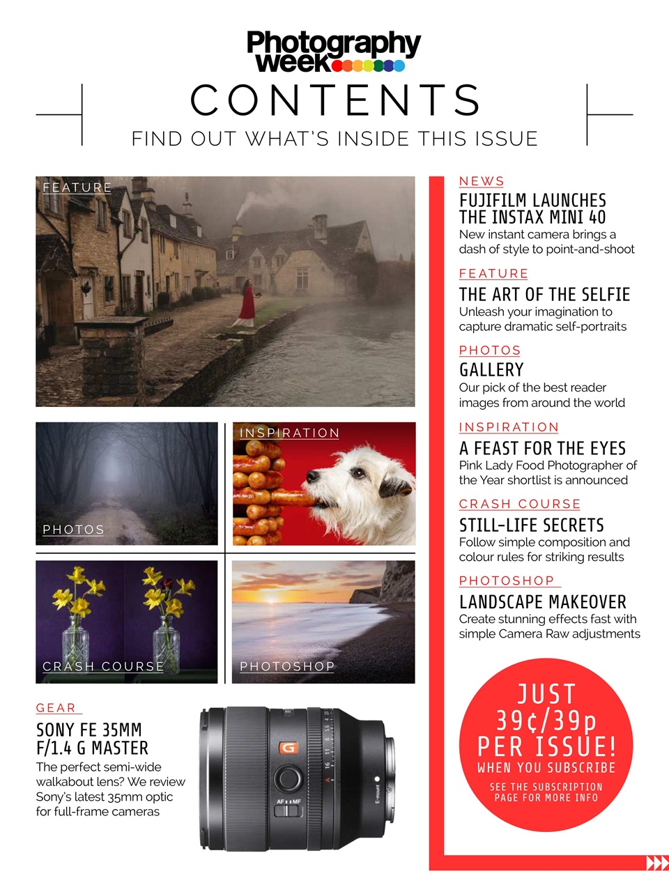 Photography Week Preview Pages