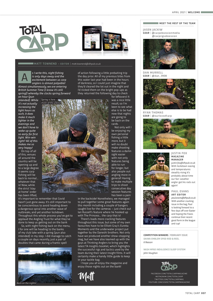 Total Carp Preview Pages