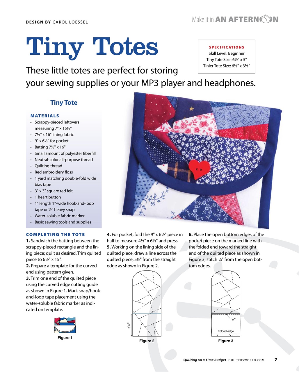 Quilter's World Preview Pages