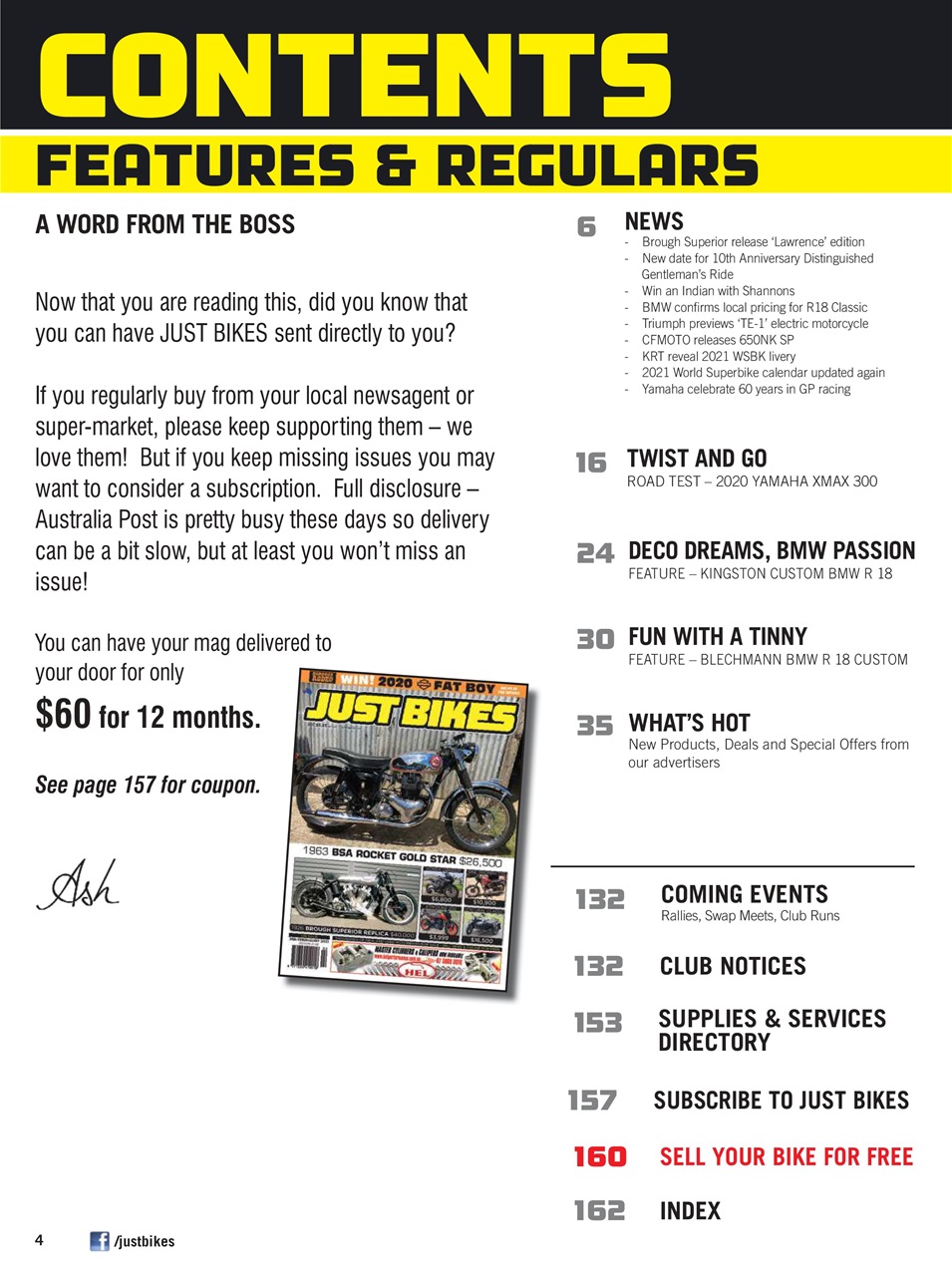 JUST BIKES Preview Pages