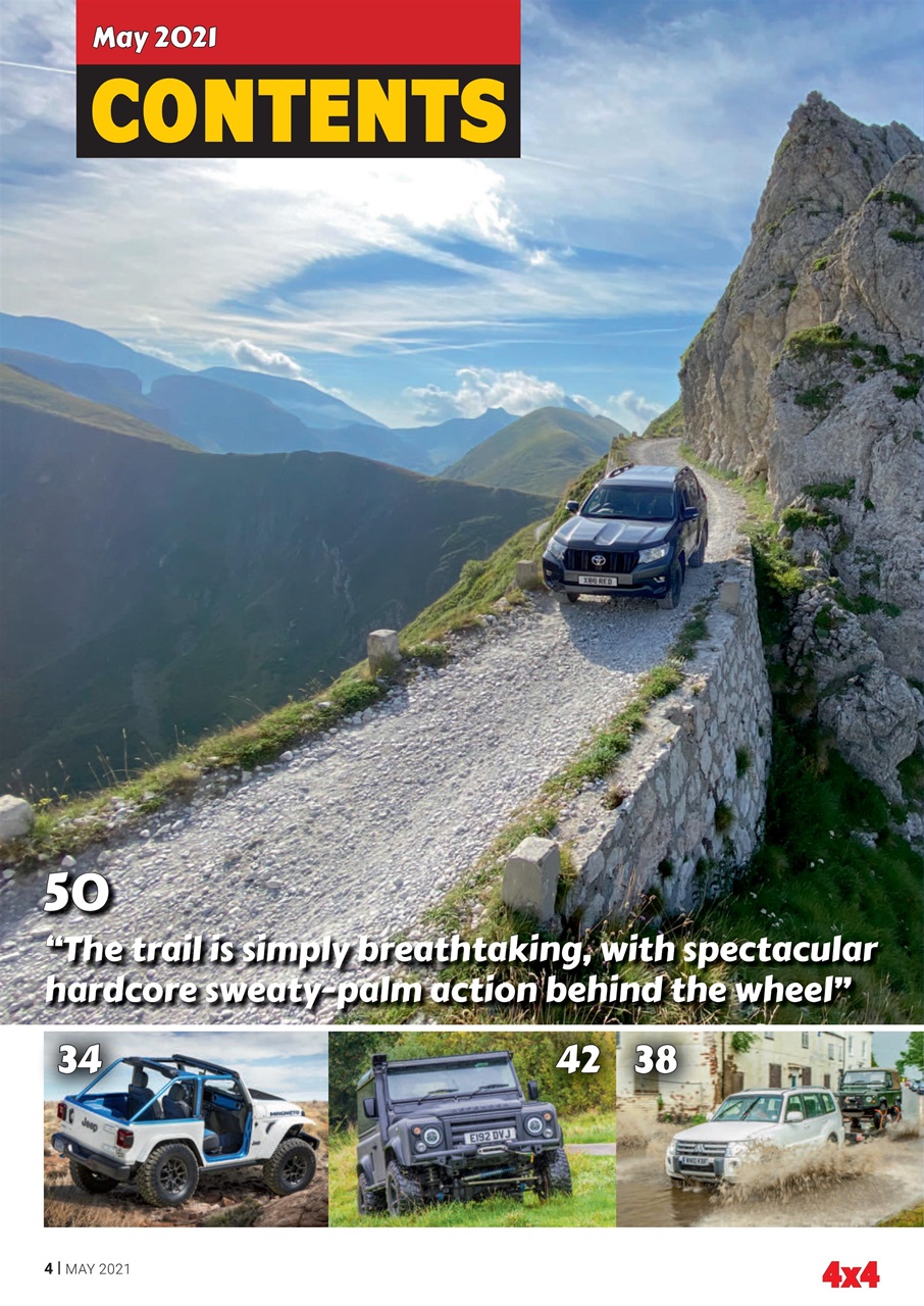 Overlander 4X4 Preview Pages