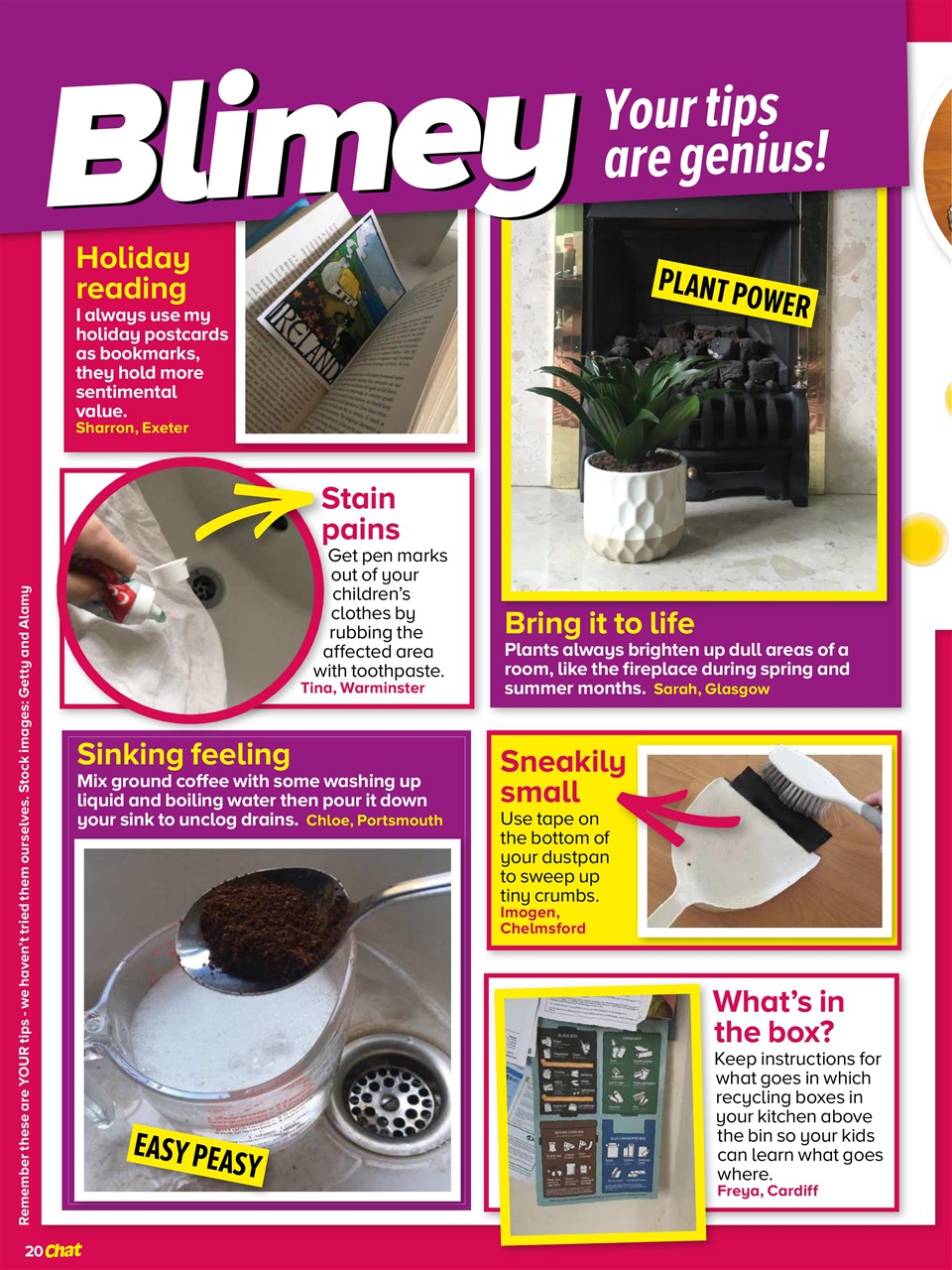 Chat Specials Preview Pages