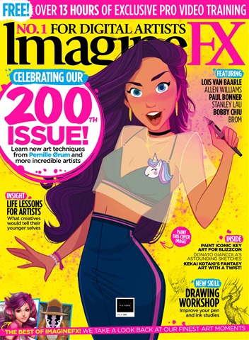 ImagineFX issue June 2021