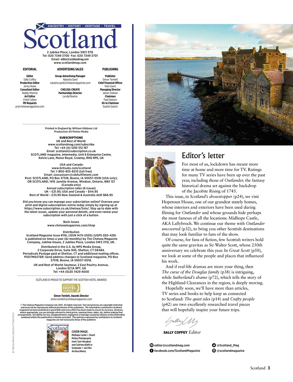 Scotland Magazine Preview Pages