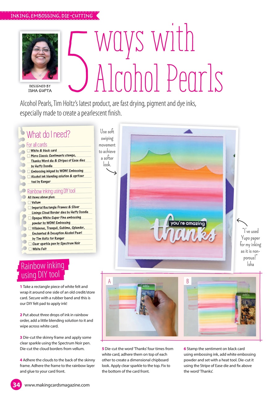 Making Cards & Papercraft Preview Pages