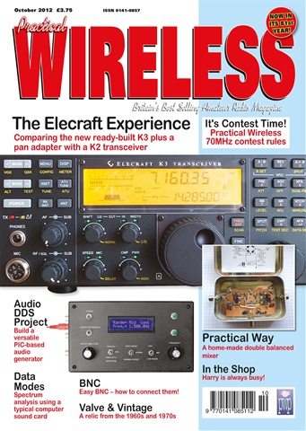Practical Wireless issue October 2012