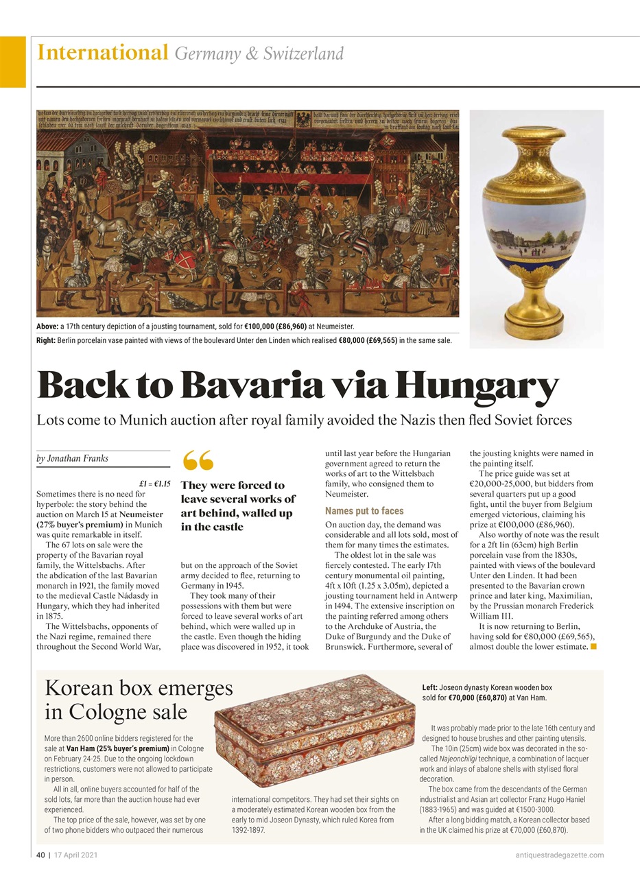 Antiques Trade Gazette Preview Pages