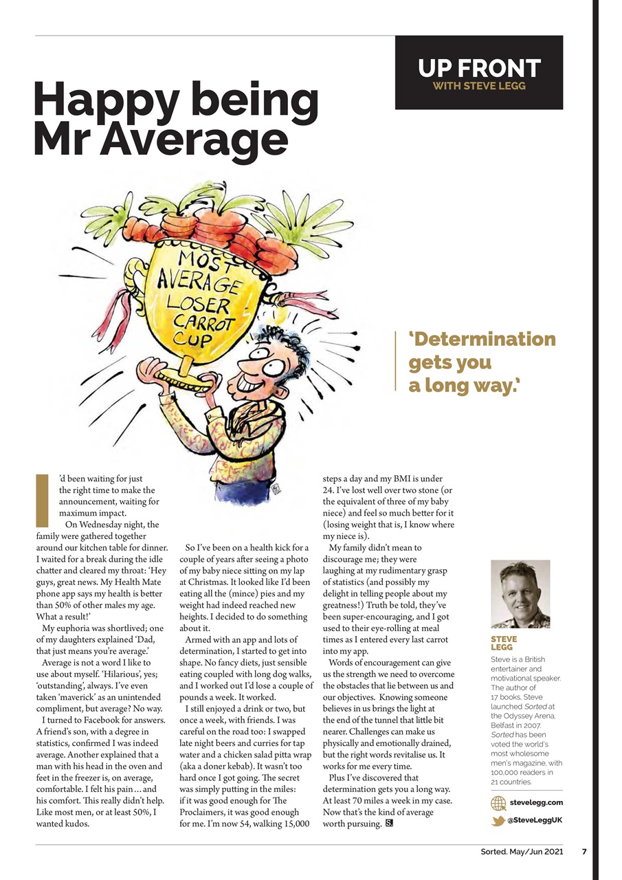 Sorted Magazine – The men's mag with morals Preview Pages