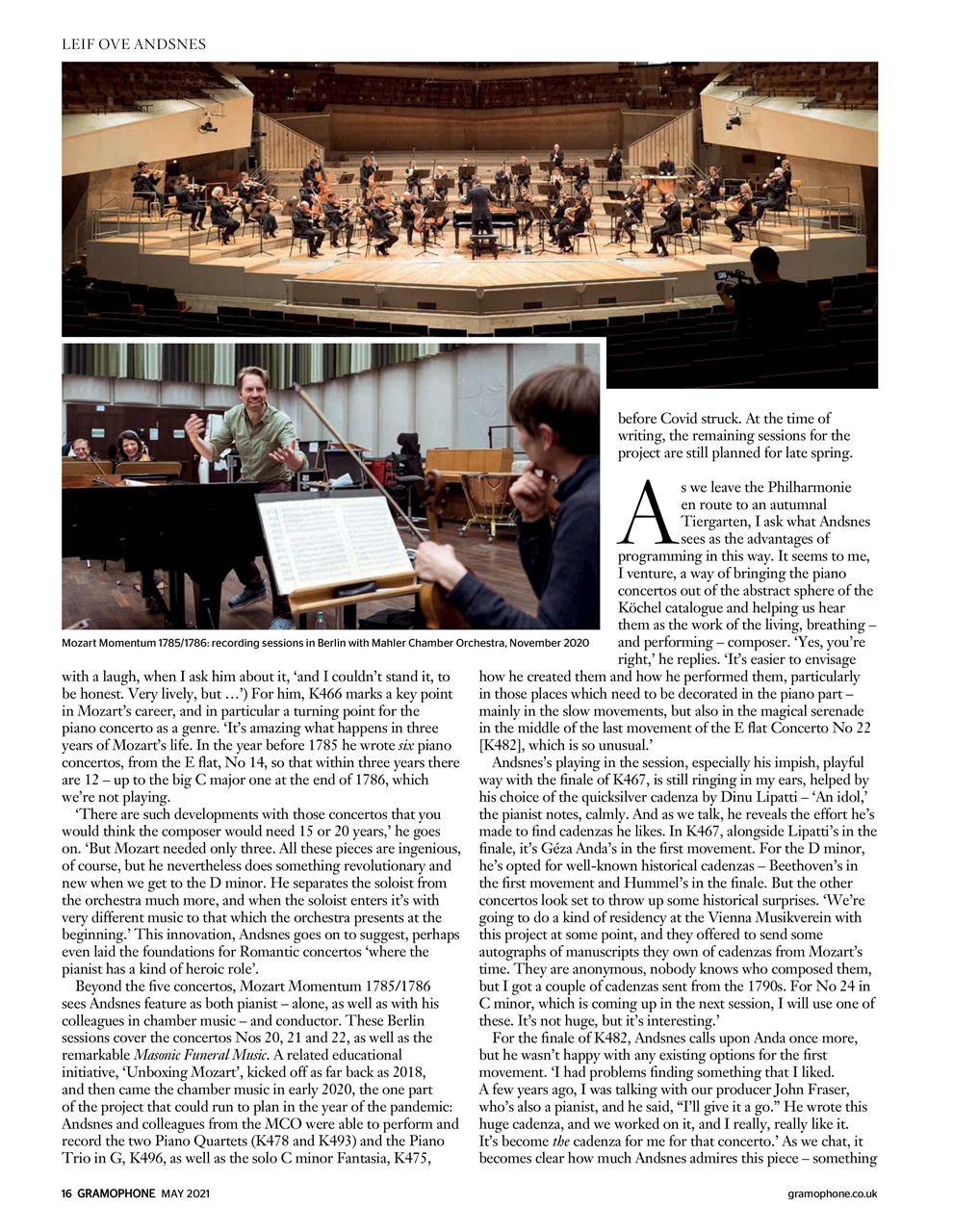 Gramophone Preview Pages