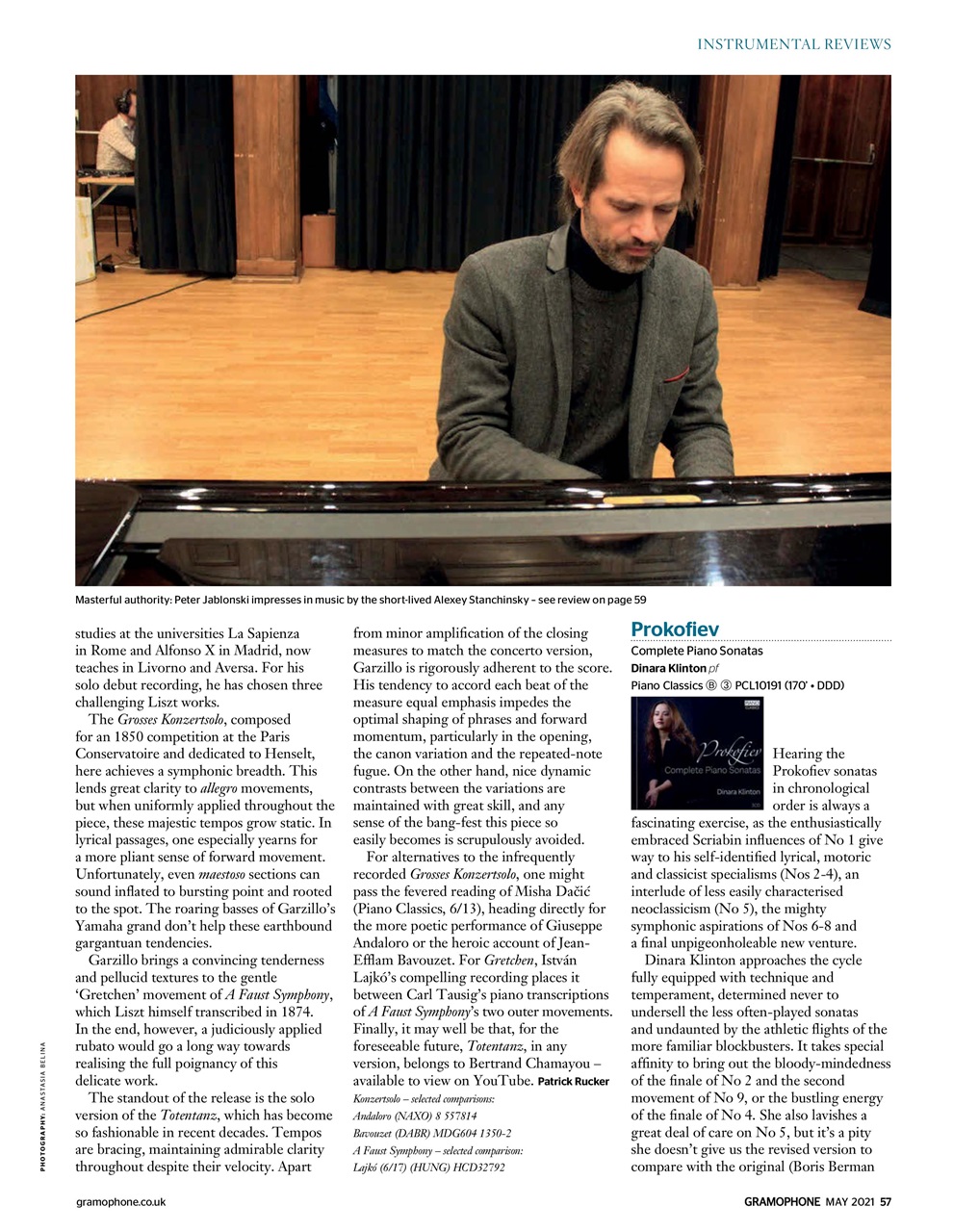 Gramophone Preview Pages