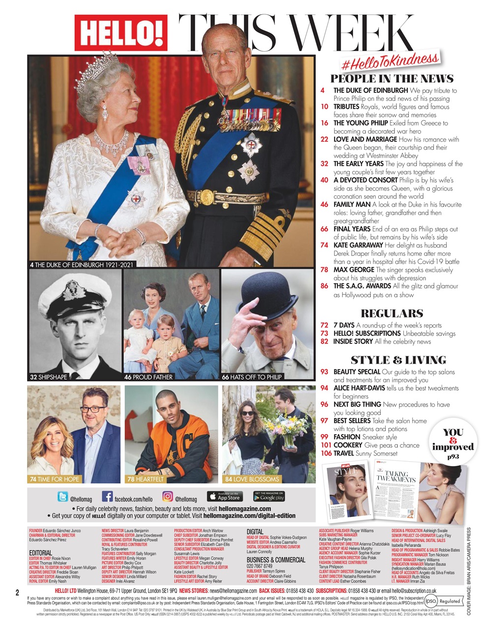Hello! Magazine Preview Pages