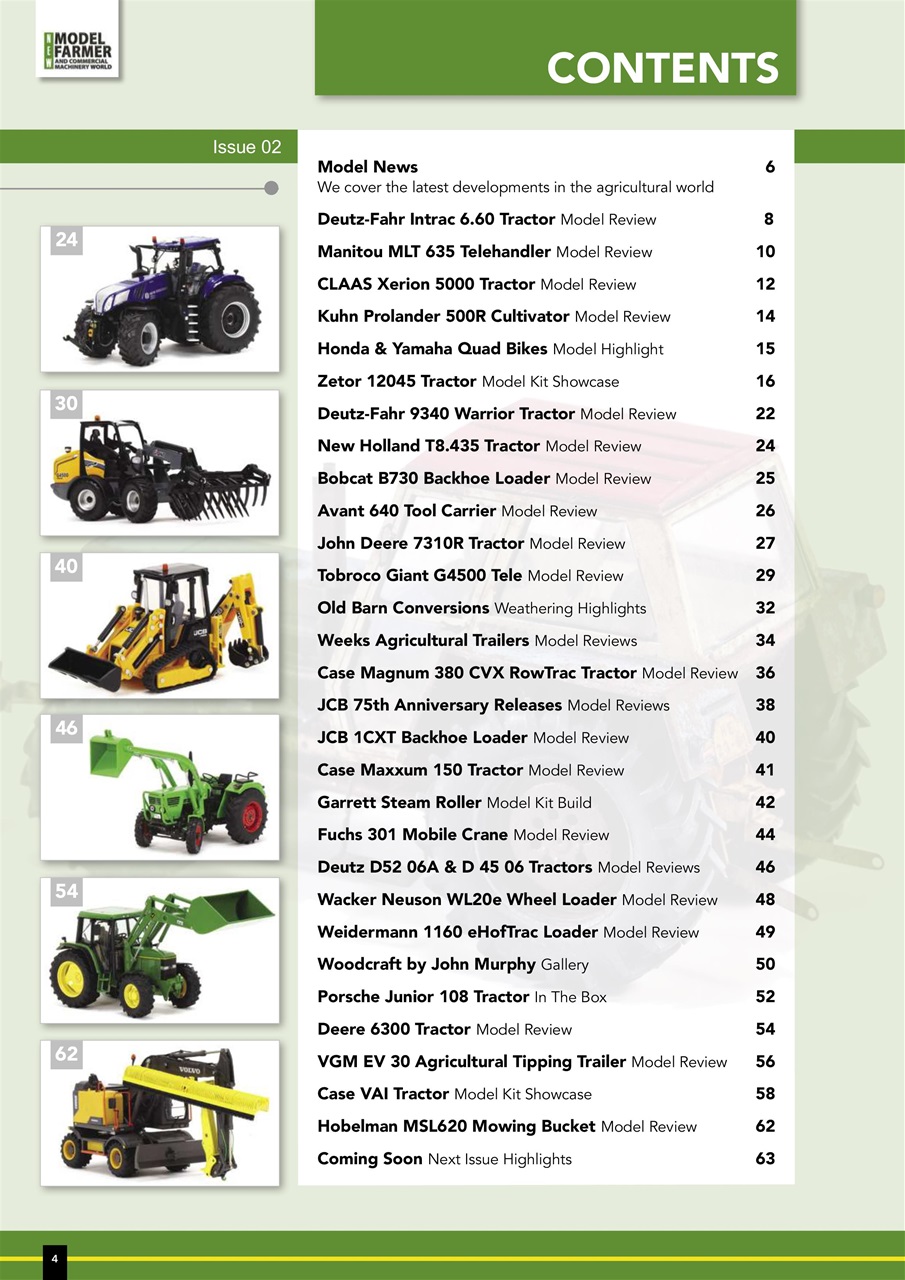Model Farmer Magazine Preview Pages