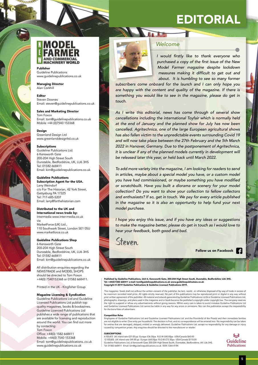 Model Farmer Magazine Preview Pages