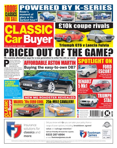Classic Car Buyer issue 