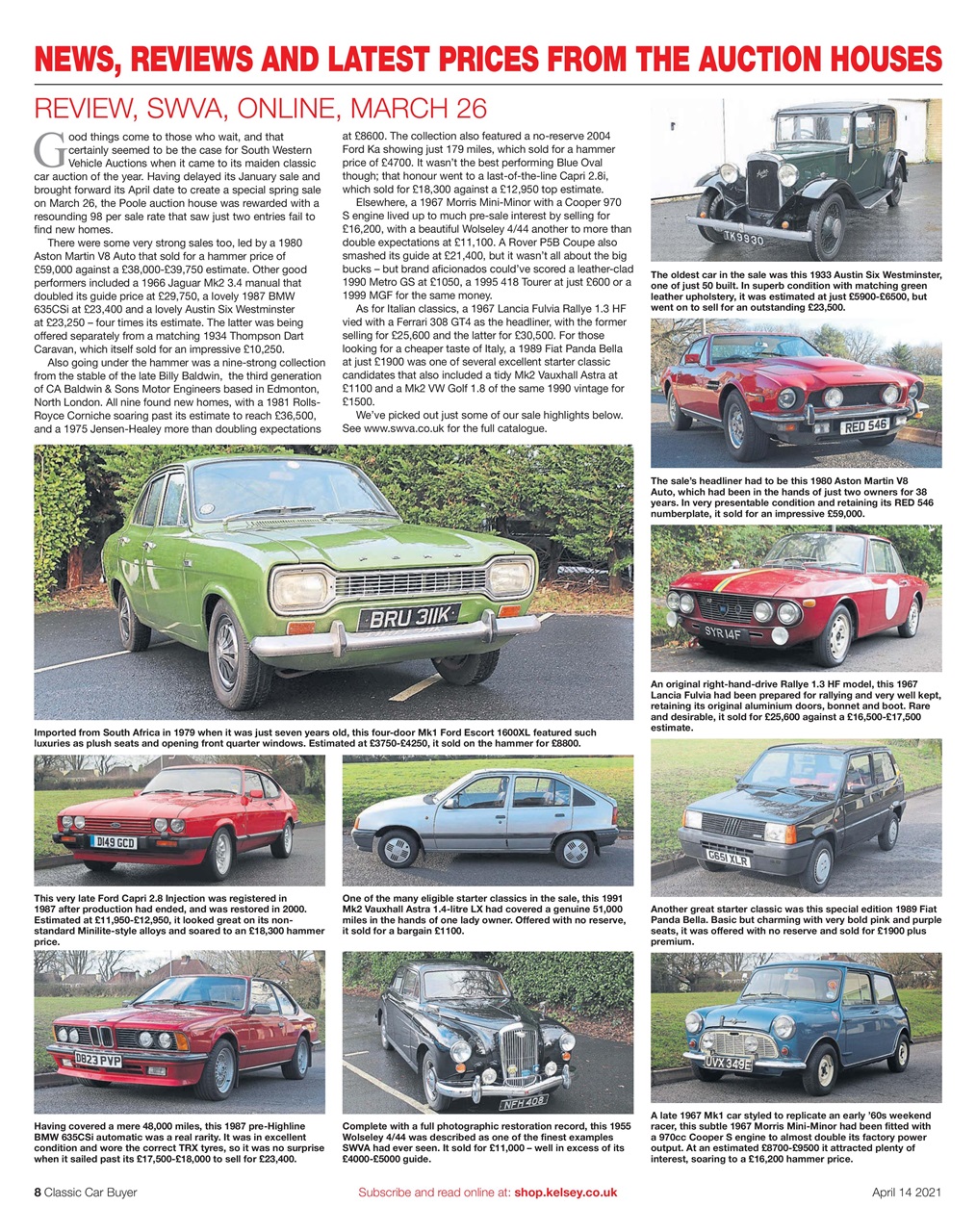 Classic Car Buyer Preview Pages