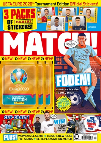 Match issue 13 Apr 21