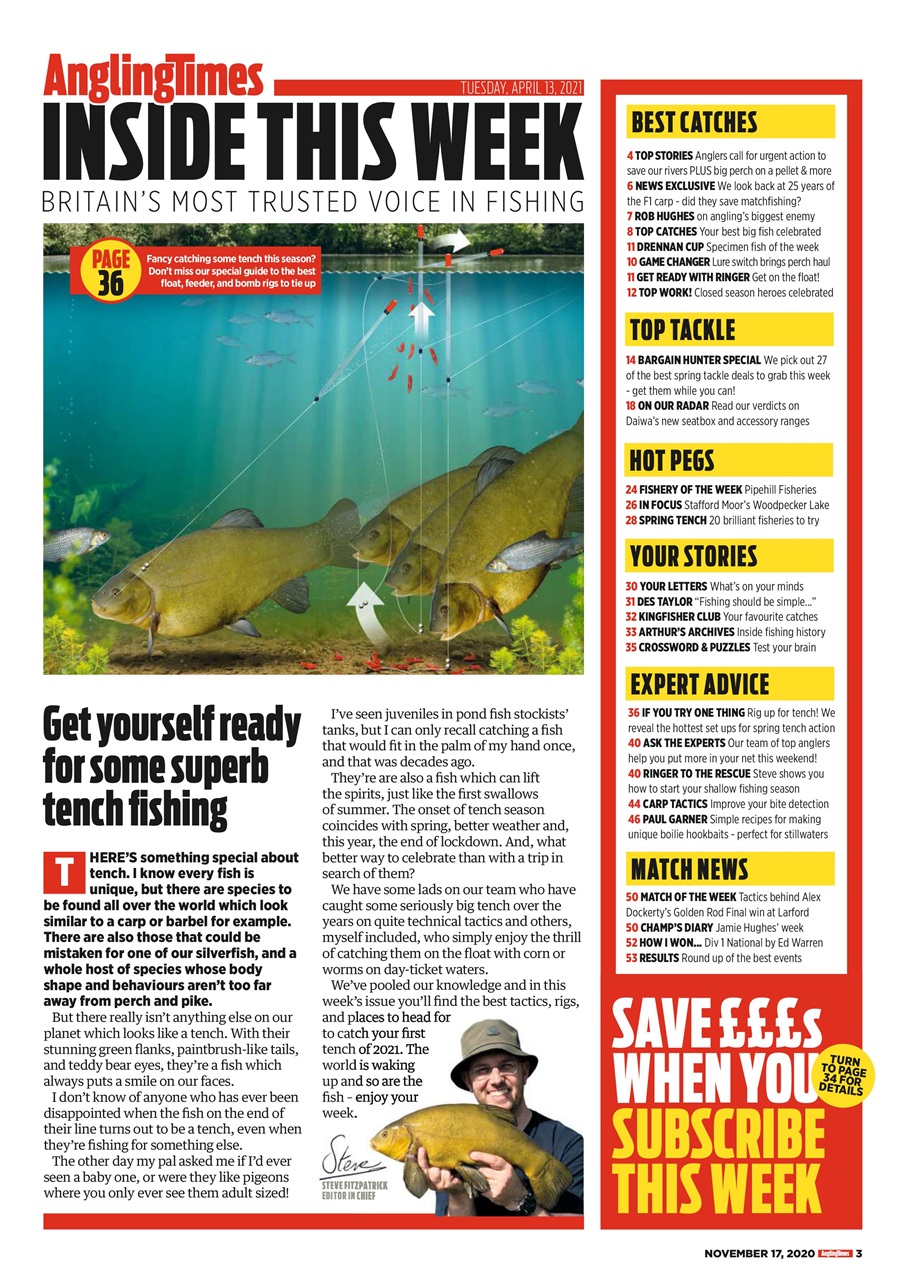 Angling Times Preview Pages