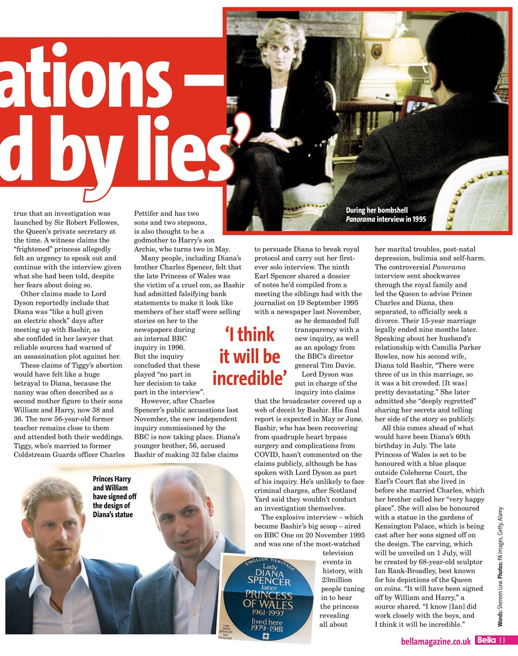 Bella Magazine Preview Pages