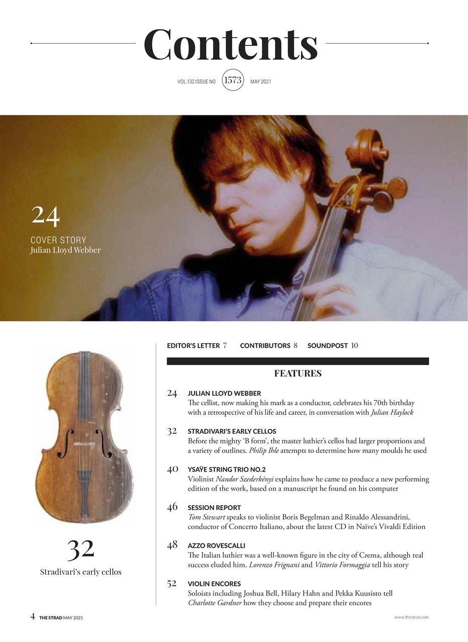 The Strad Preview Pages