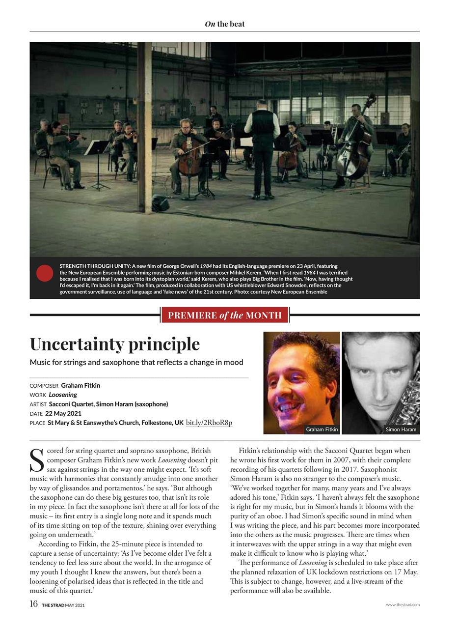 The Strad Preview Pages