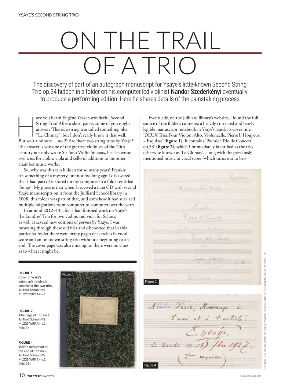 The Strad Preview Pages