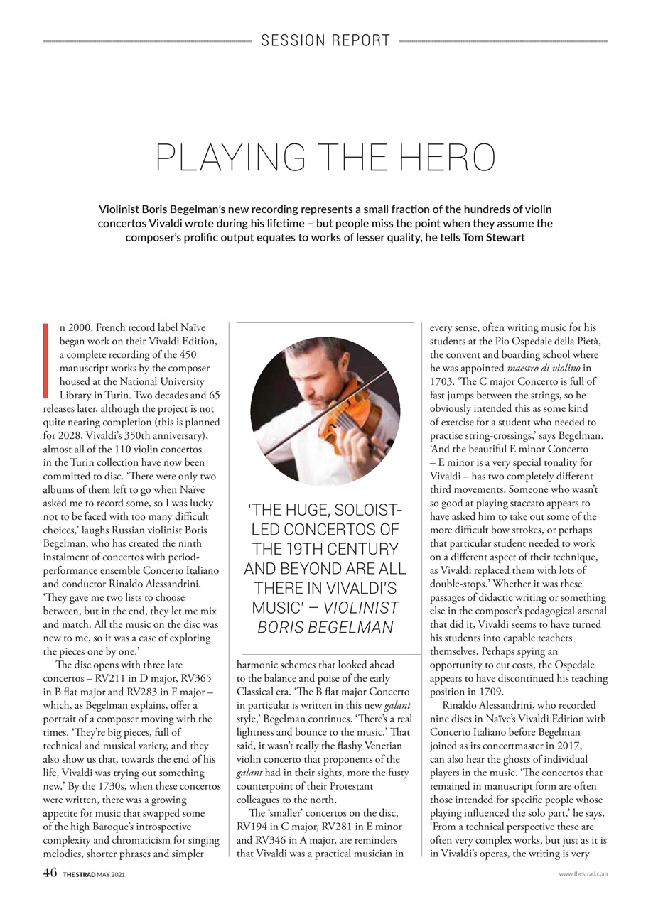 The Strad Preview Pages