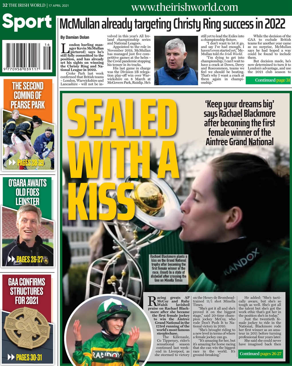 Irish World Preview Pages