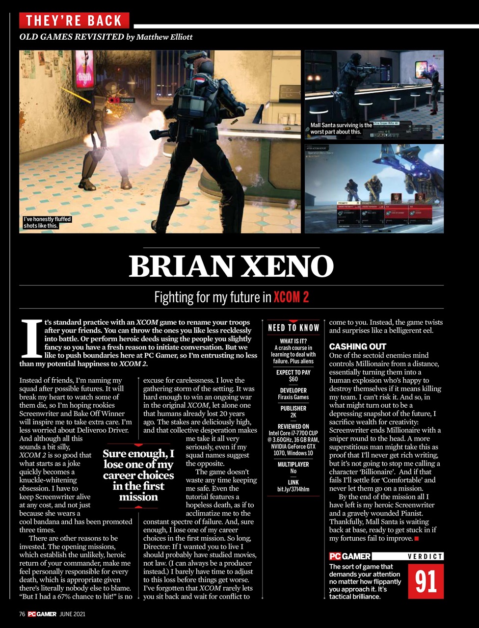 PC Gamer (US Edition) Preview Pages